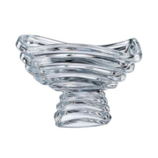 Salaterka kryształ Bohemia Wave 30,5cm na nodze